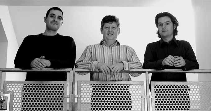 Image: Graham Newsome, Director (middle) | Salvatore Poerio, Associate (left) | Lee Pickering, Architect (right)